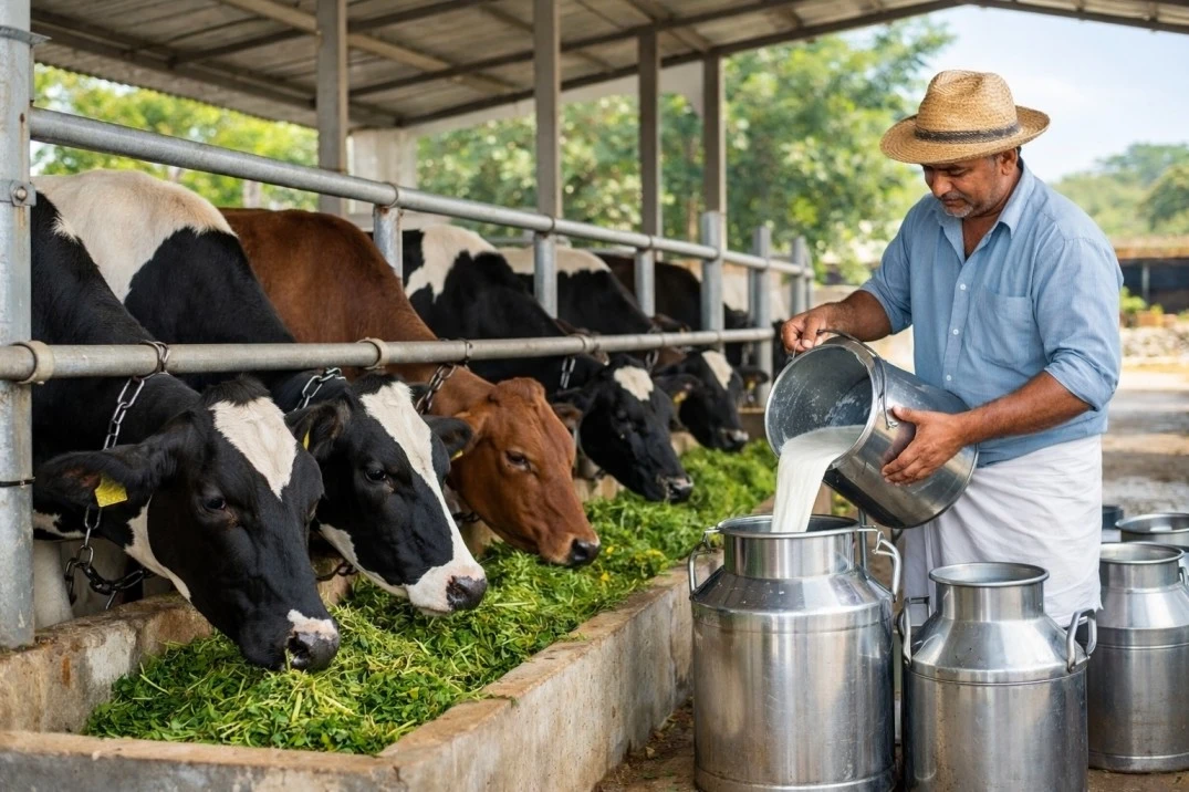 Dairy Farming For Farming