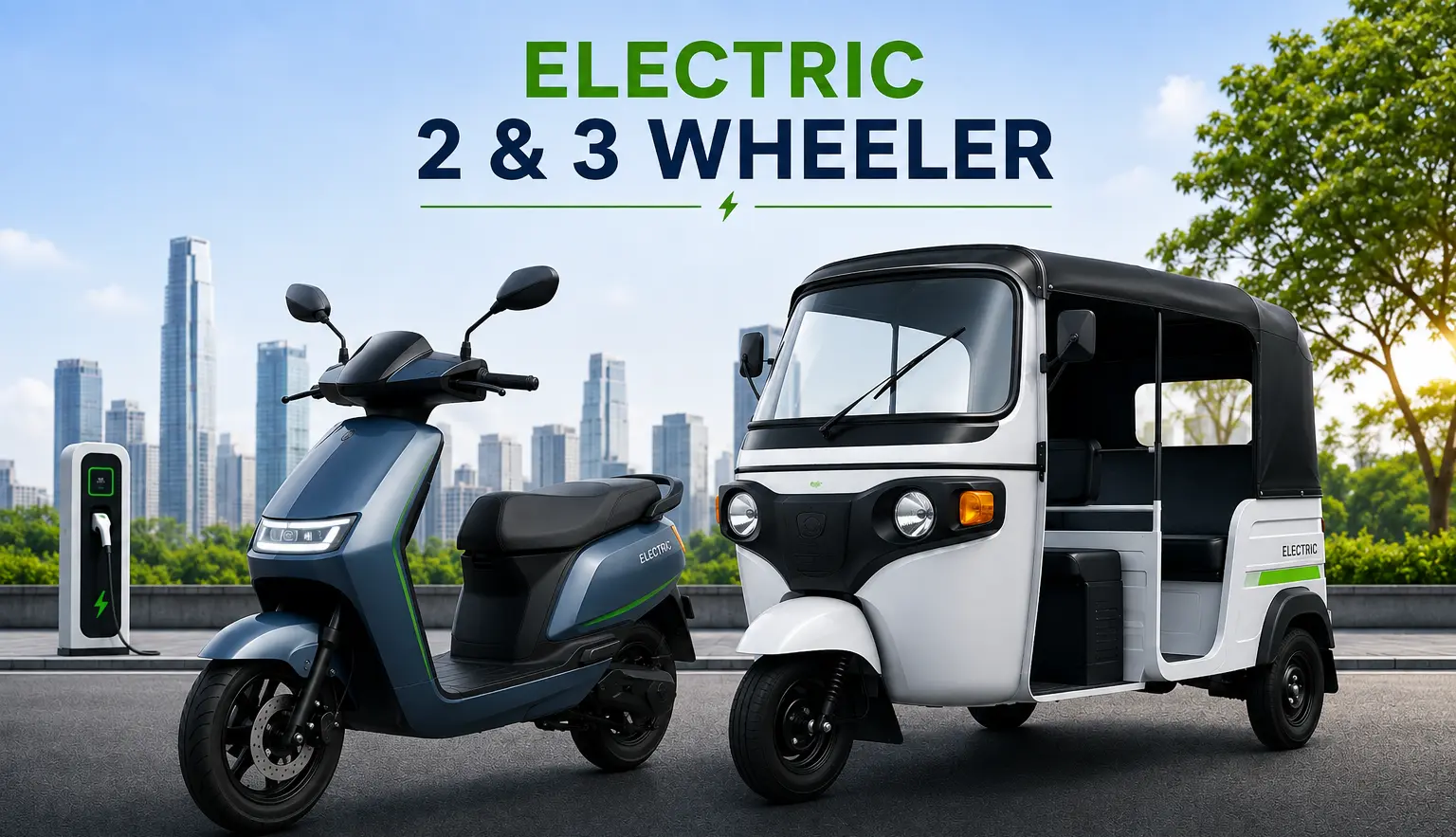 Electric Vehicle – 2 & 3-Wheeler